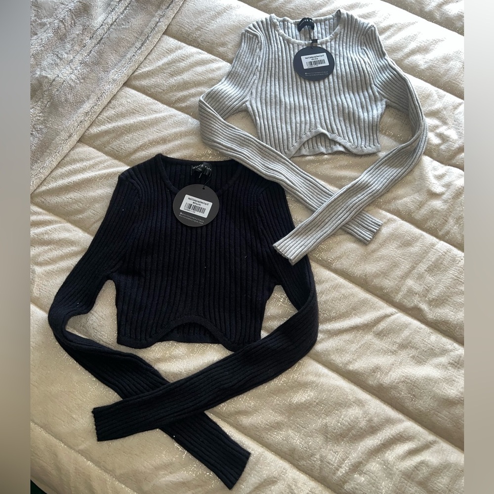 Crop sweaters